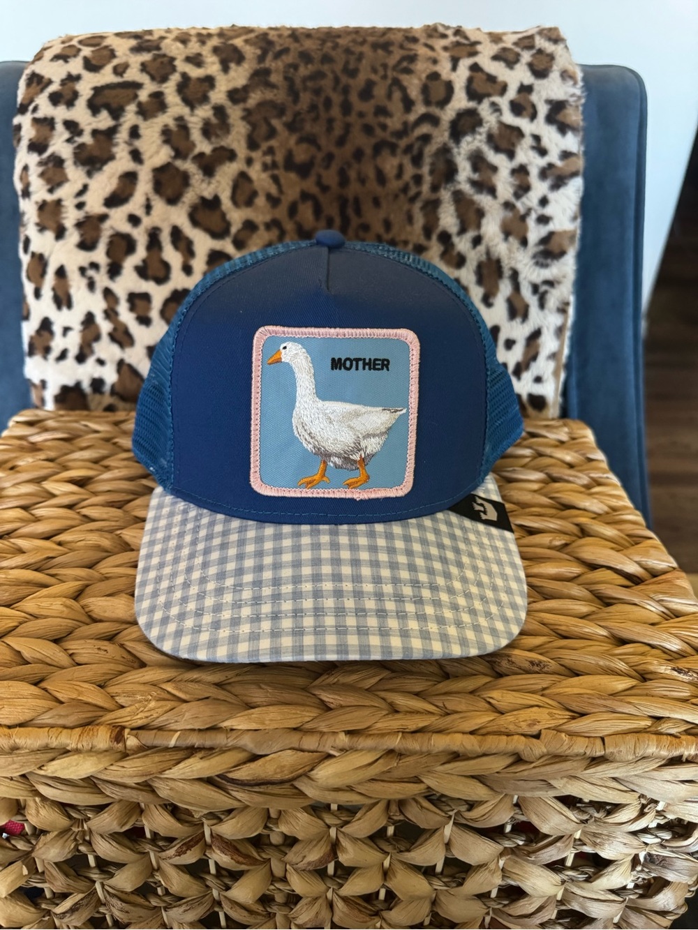 Goorin Bros “Mother Goose” Trucker Hat – Navy / One Size (BNWOT)